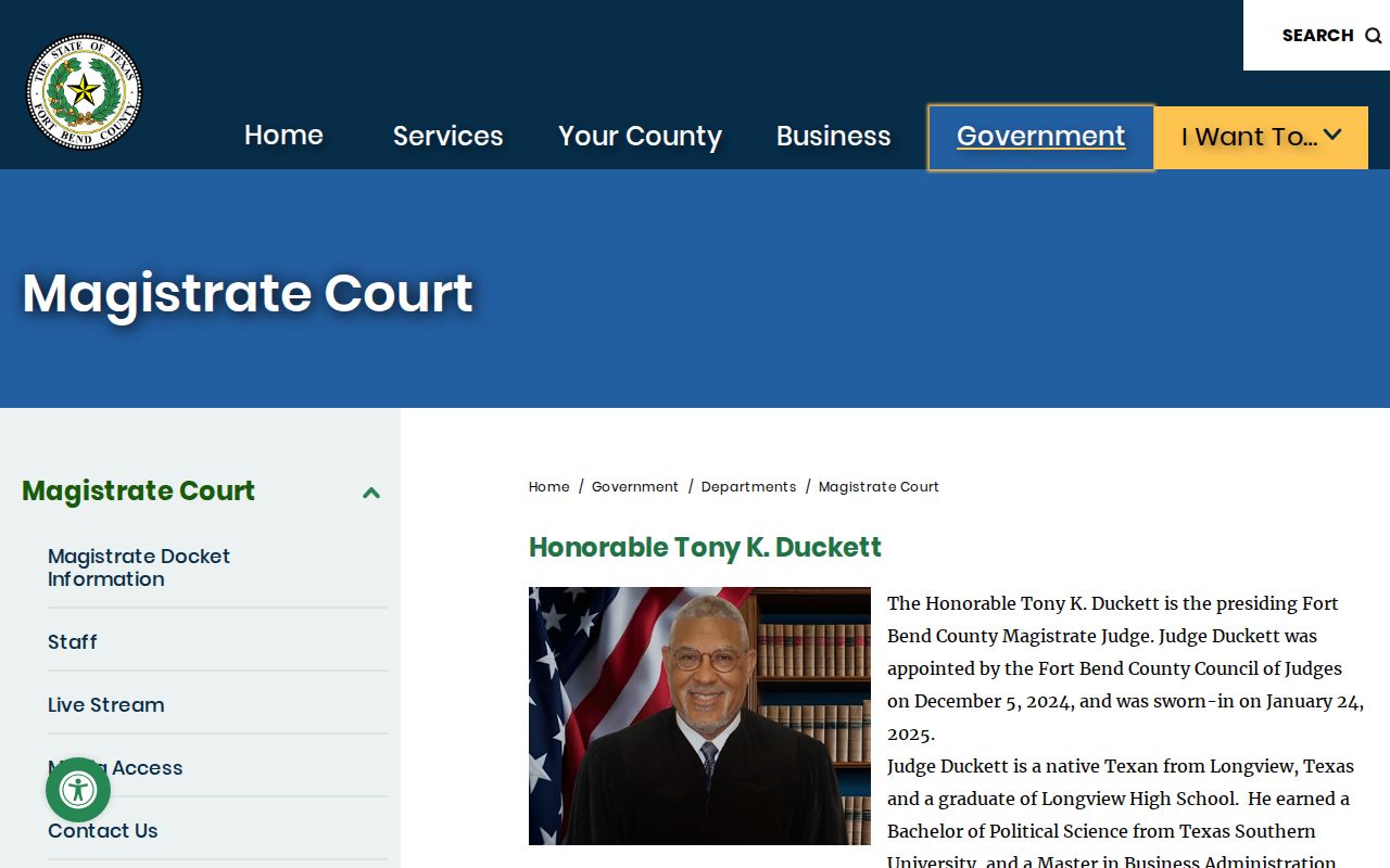 Fort Bend County arrest warrant probable cause and bond review